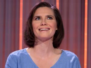 Amanda Knox sorride
