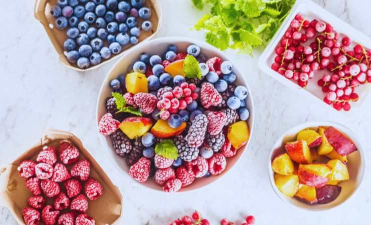 frutta congelata