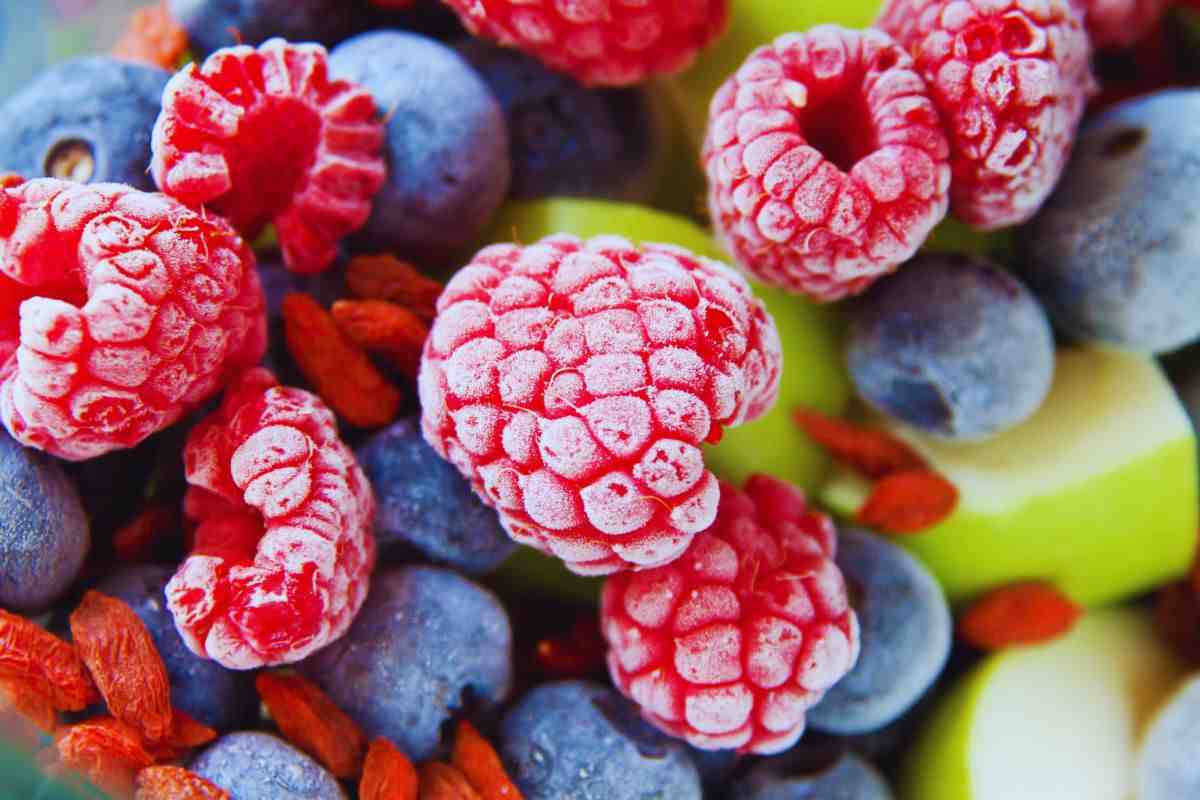 frutta da congelare 